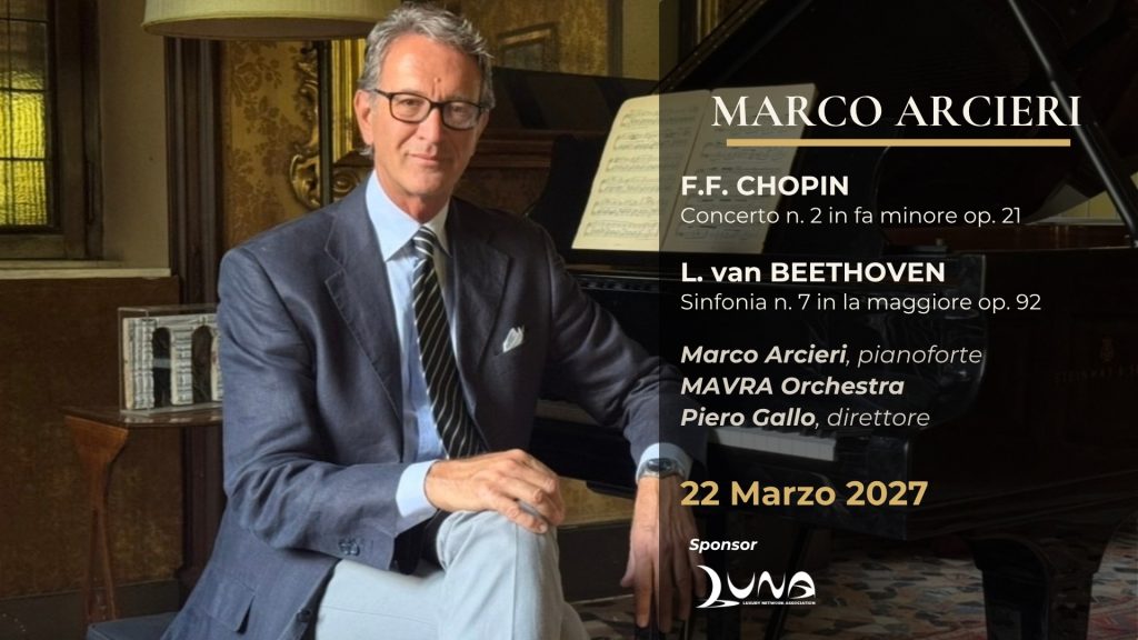 Marco Arcieri e Orchestra Mavra – Chopin e Beethoven